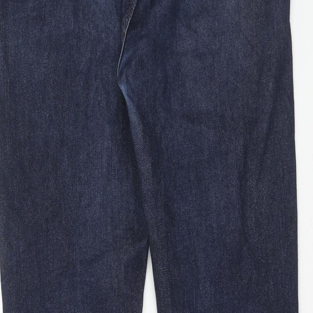 Womens UK Size 10 Marks and Spencer Regular Fit Skinny Blue Jeans