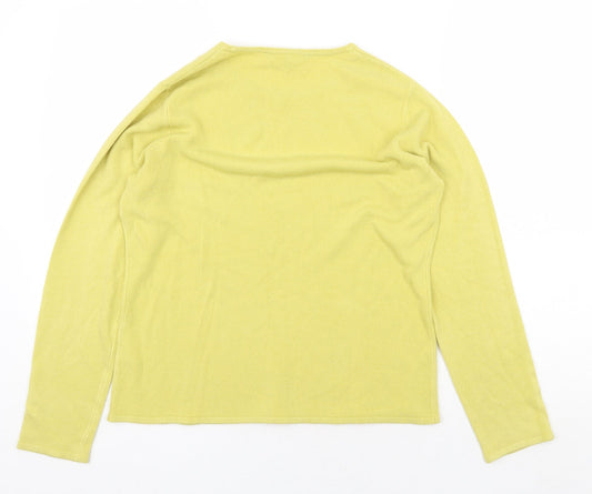 Womens UK Size 12 Bonmarché Yellow Pullover Jumper
