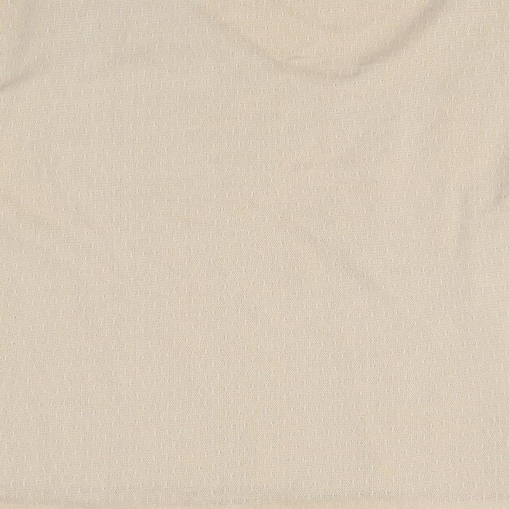 Bonmarché Womens Brown Polyester Basic T-Shirt Size XL V-Neck