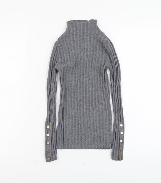Womens UK Size 4XL Topshop Grey Pullover Jumper