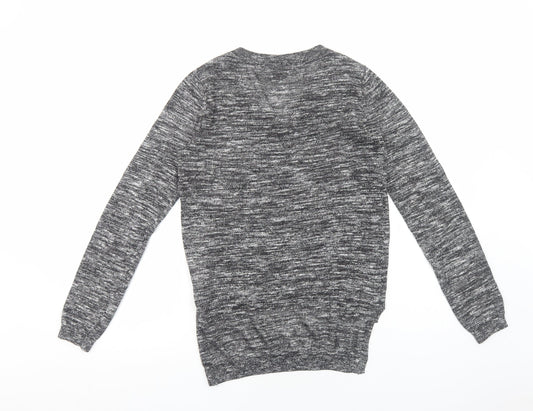 Womens UK Size S VERO MODA Grey Pullover Jumper
