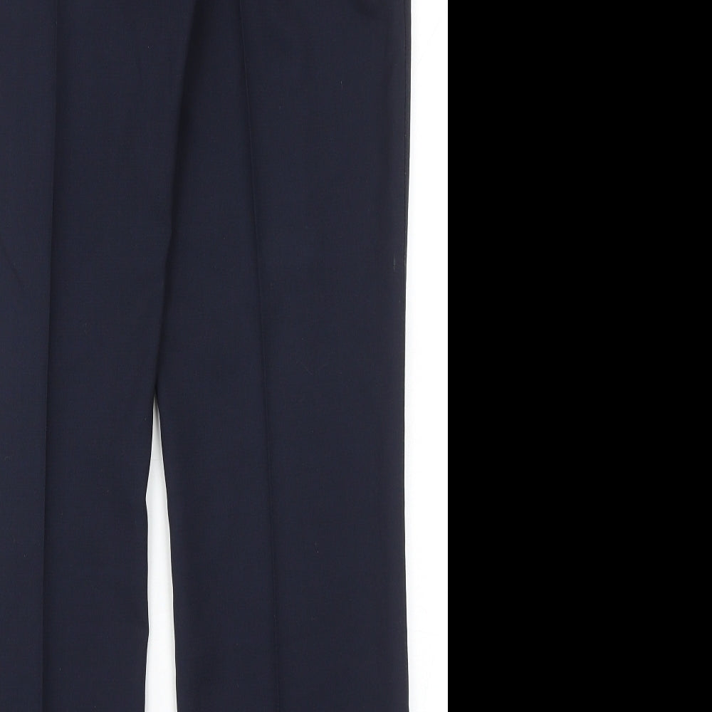 Womens UK Size 14 Simon Jersey Regular Fit Blue Trousers