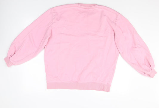 Womens UK Size 12 Threadbare Pink Pullover Jumper