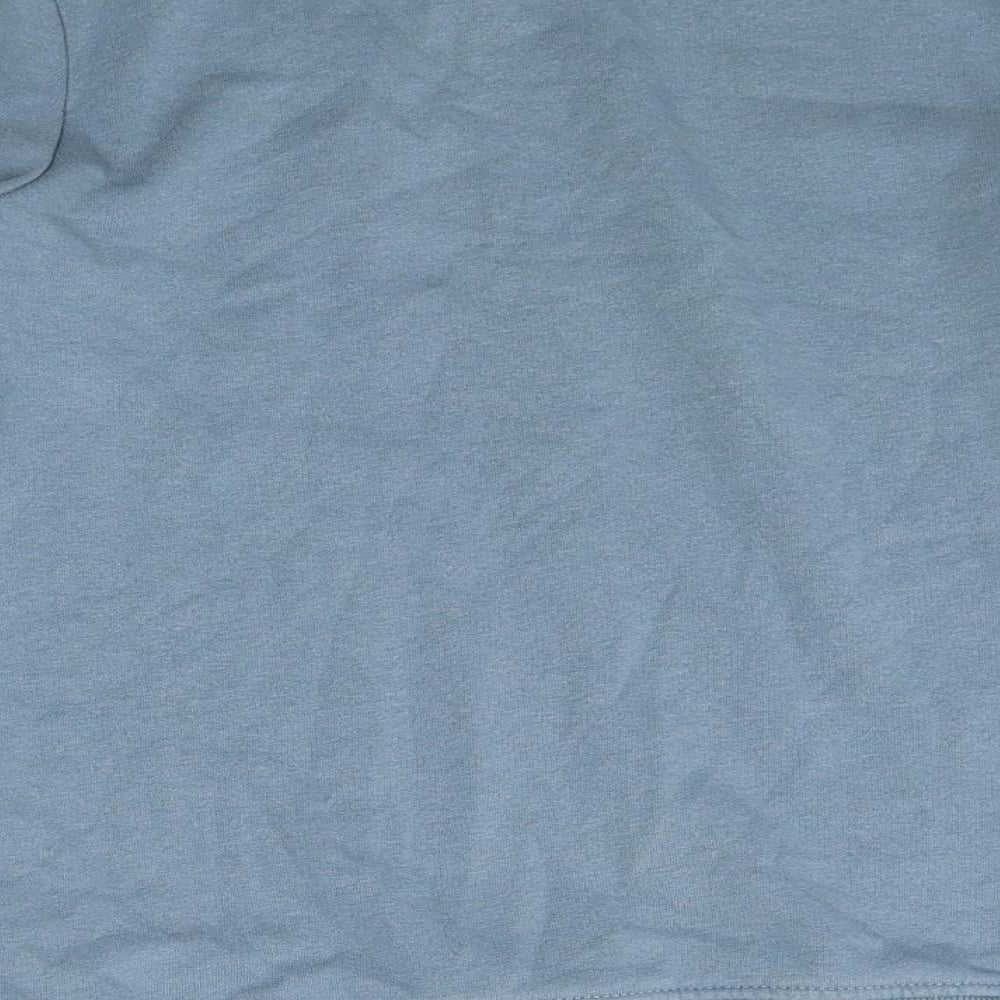 By very Girls Blue Round Neck Cotton Pullover Jumper Size 11 Years Pullover
