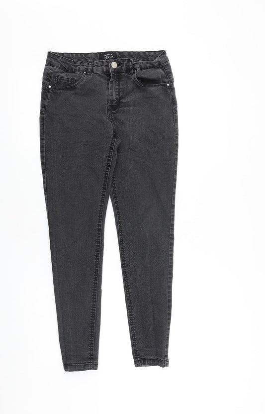 Womens UK Size 10 Select Slim Fit Skinny Black Jeans