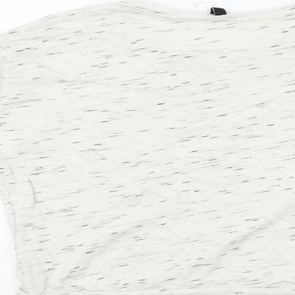 Mens UK Size M H&M Beige Pullover Sweatshirt