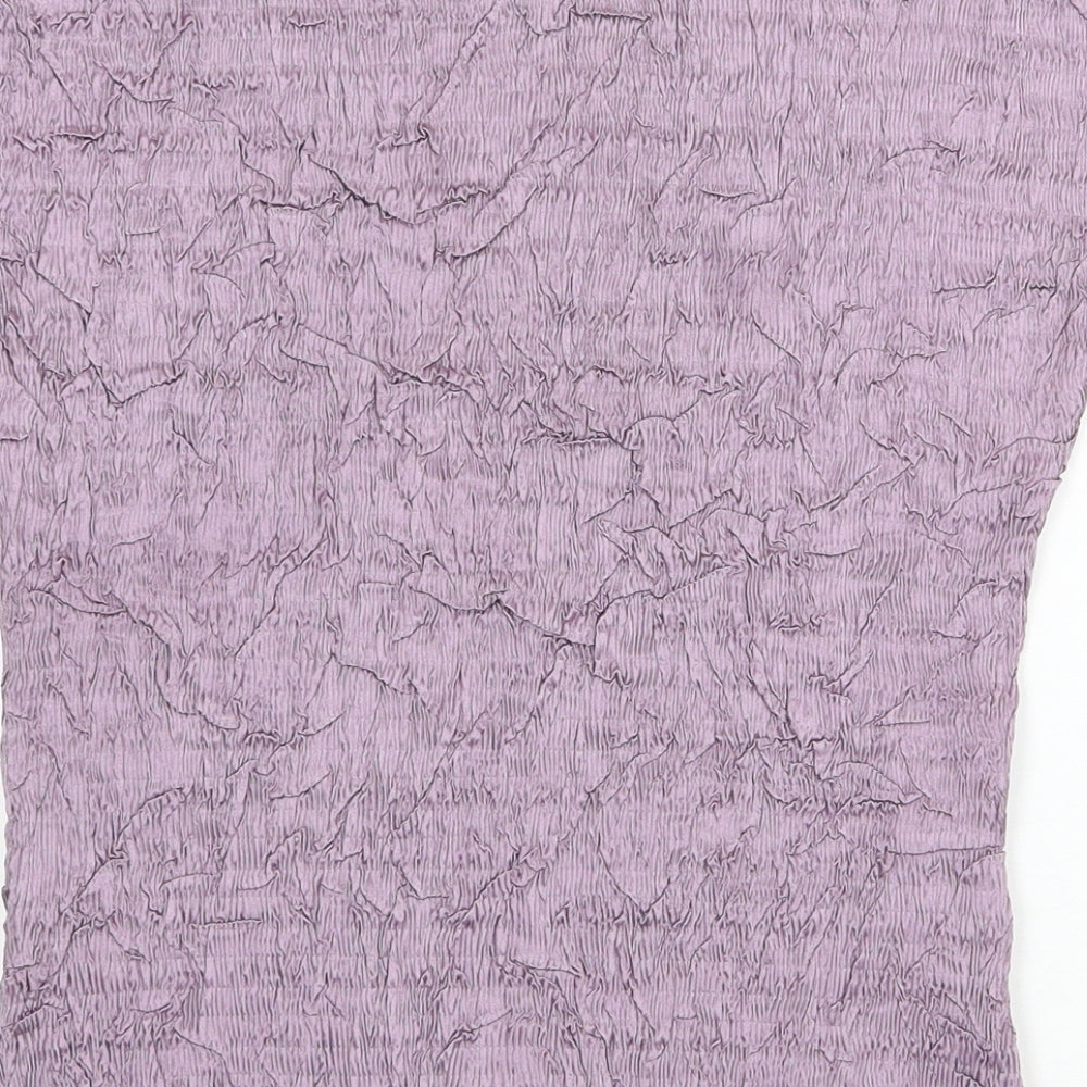 Womens UK Size M JFW Purple Basic Blouse