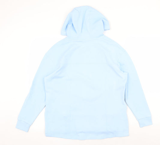 Womens UK Size 6 Marks and Spencer Blue Pullover Hoodie