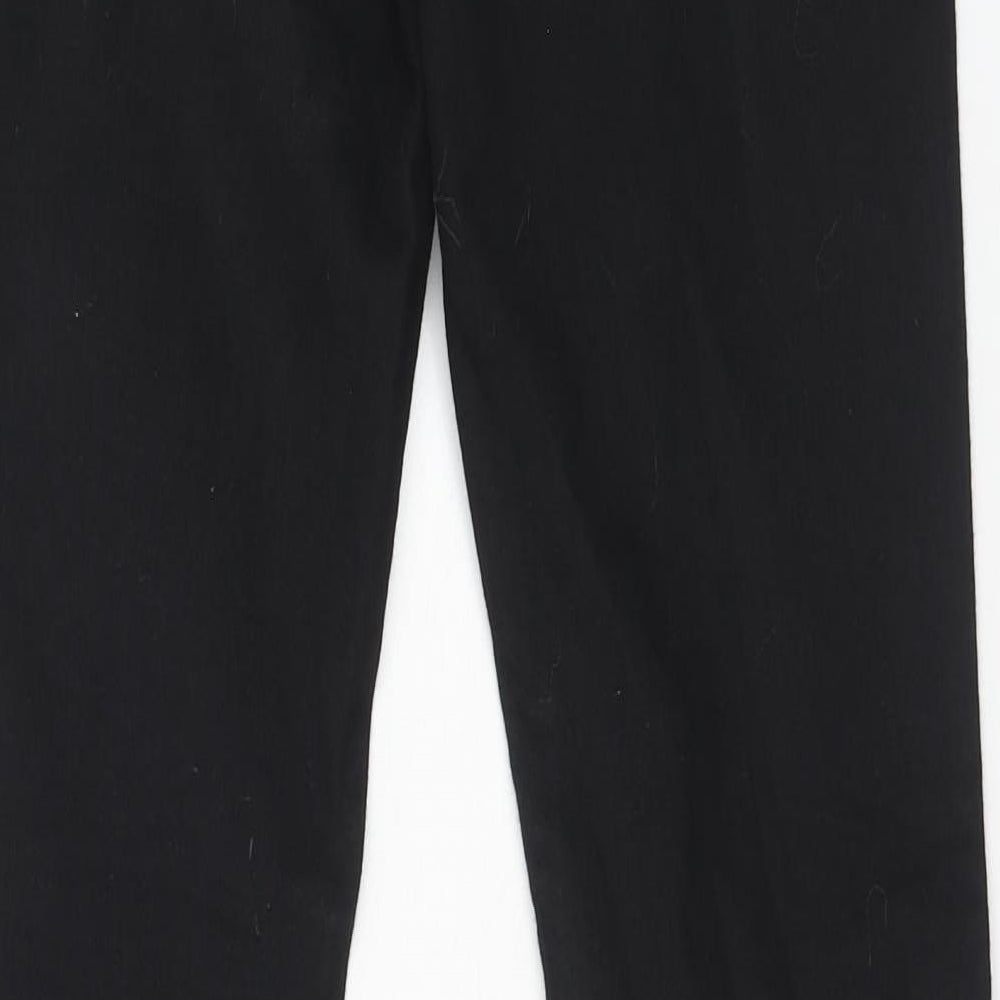 Brooklyn Supply Co Womens Black Cotton Skinny Jeans Size 10 L32 in Regular Zip