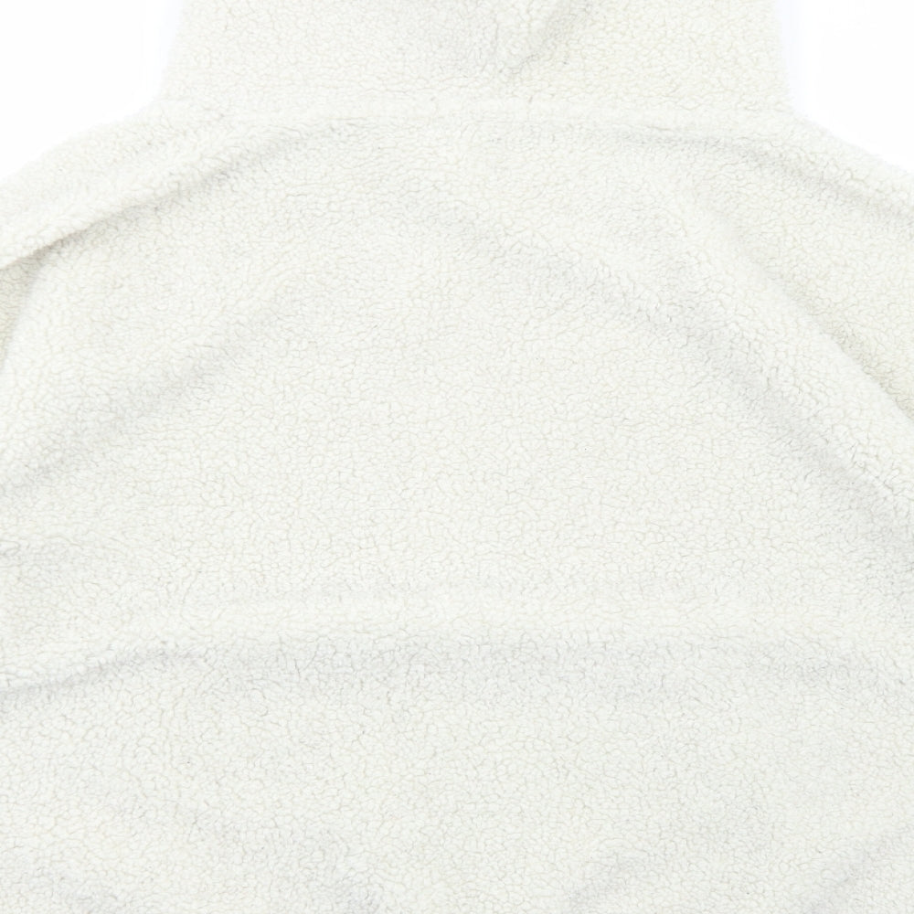Primark Womens Ivory Polyester Pullover Hoodie Size S Pullover