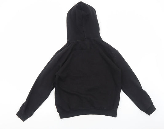 H&M Womens Black Cotton Pullover Hoodie Size XS Pullover