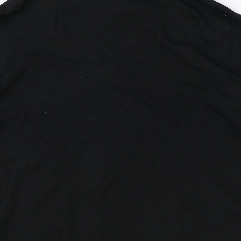 Mens UK Size XL Orvis Black Overcoat