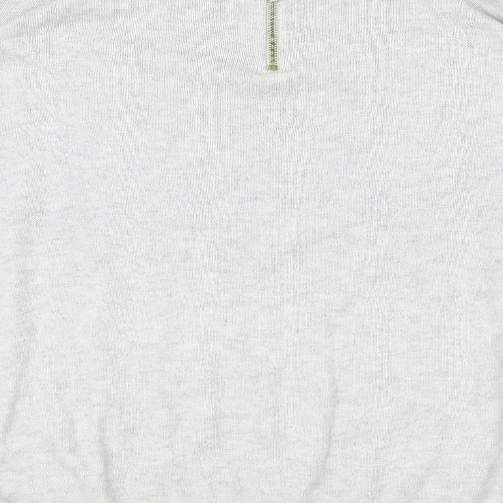 Womens UK Size M H&M Grey Pullover Jumper