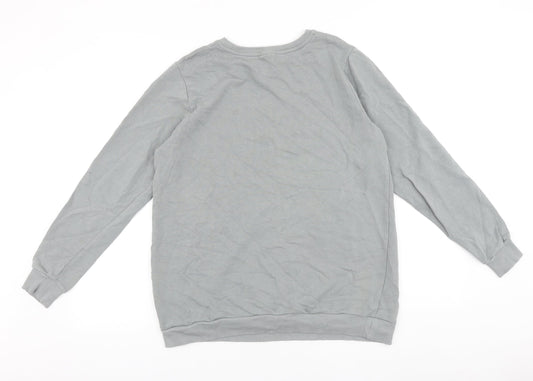 Womens UK Size 12 ASOS Grey Pullover Sweatshirt
