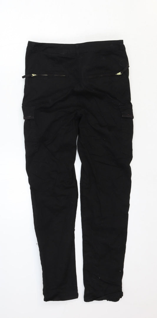 Womens UK Size 10 H&M Regular Fit Skinny Black Jeans