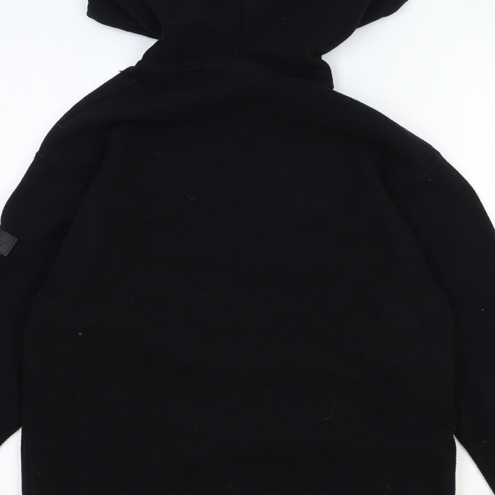 Womens UK Size 2XS ASOS Black Pullover Hoodie