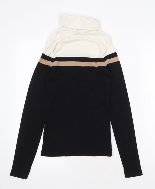 Womens UK Size 12 New Look Black Pullover Jumper