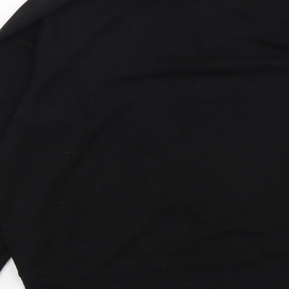 Womens UK Size S H&M Black Pullover Sweatshirt
