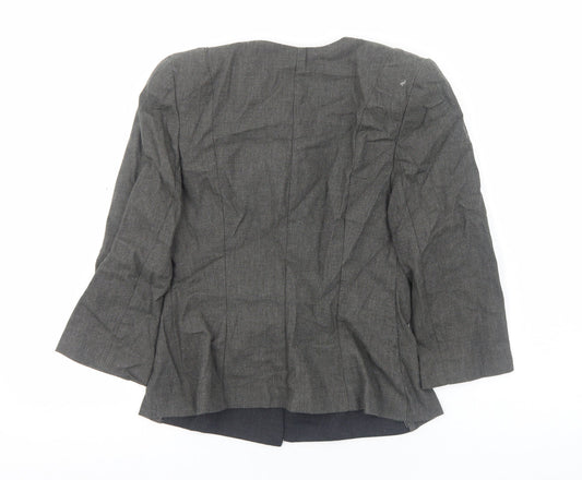 Womens UK Size S Preworn Grey Jacket