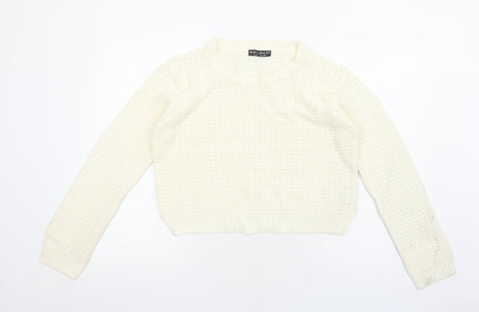 Womens UK Size 16 Select Ivory Pullover Jumper