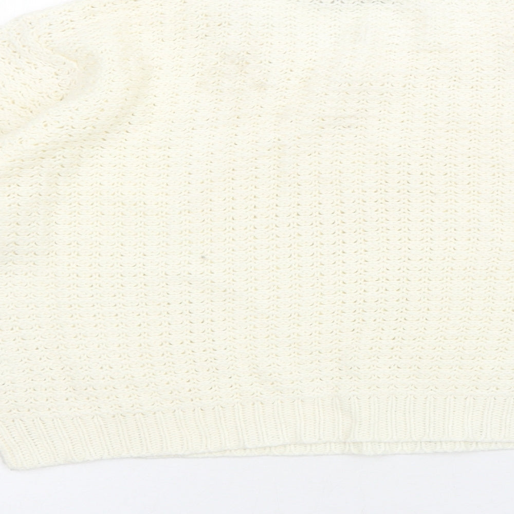 Womens UK Size 16 Select Ivory Pullover Jumper