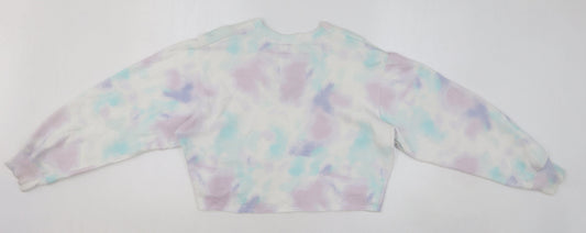 Womens UK Size S Hollister Multicoloured Pullover Sweatshirt