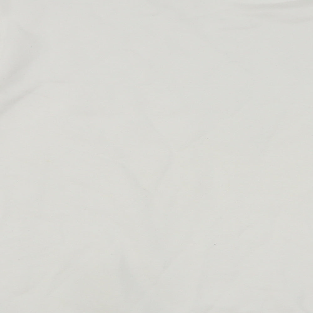Womens UK Size S Marks and Spencer White Pullover Sweatshirt