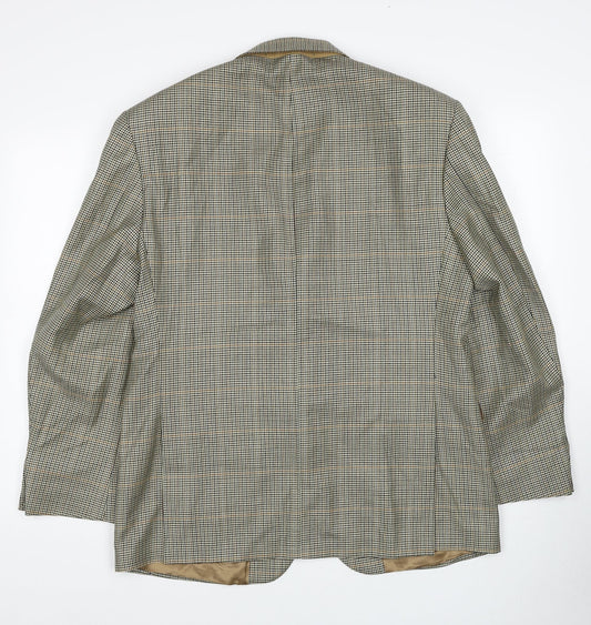 Mens UK Size 40 Marks and Spencer Regular Brown Suit Jacket