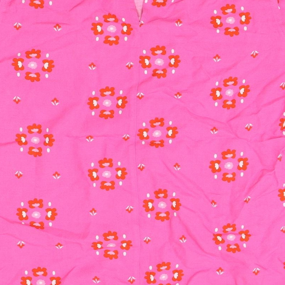 Womens UK Size 12 Marks and Spencer Pink Basic Blouse