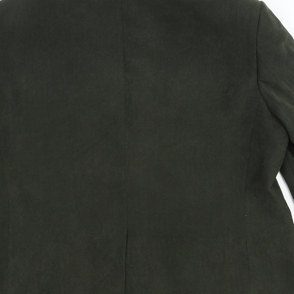 Mens UK Size S Marks and Spencer Regular Green Suit Jacket