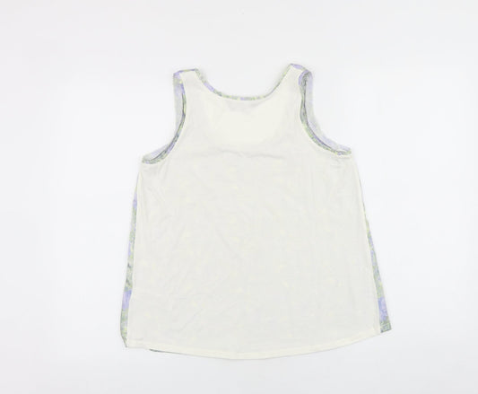 Womens UK Size 6 Marks and Spencer Multicoloured Basic Tank