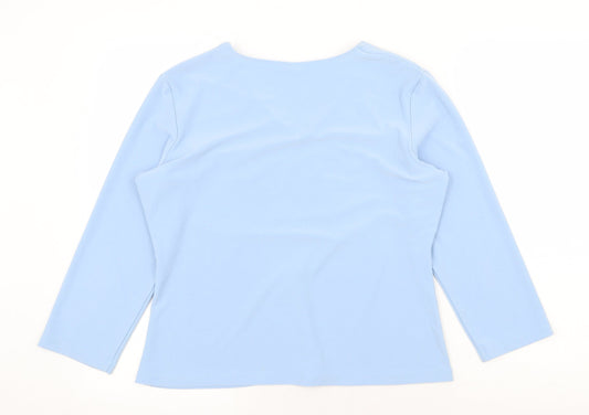 Womens UK Size 16 Berketex Blue Basic Blouse