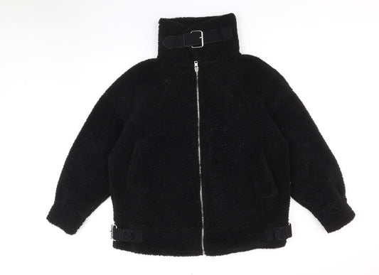Womens UK Size 8 Missguided Black Jacket
