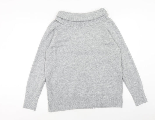 Womens UK Size 16 Red Herring Grey Pullover Jumper