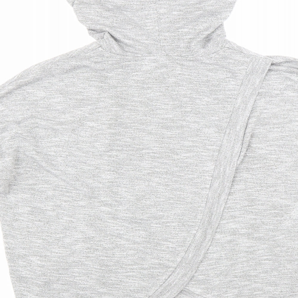 Womens UK Size 8 Papaya Grey Pullover Jumper