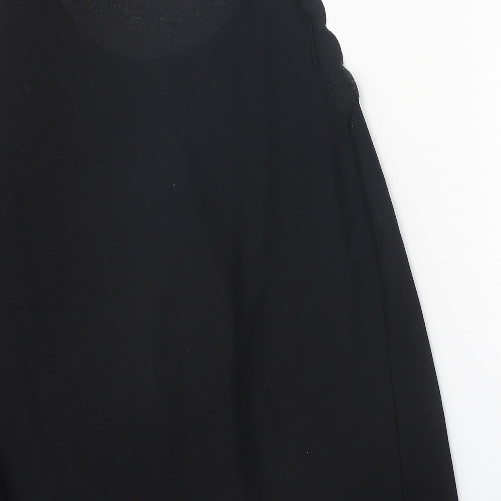 Womens UK Size 14 Wallis Black Basic Tank