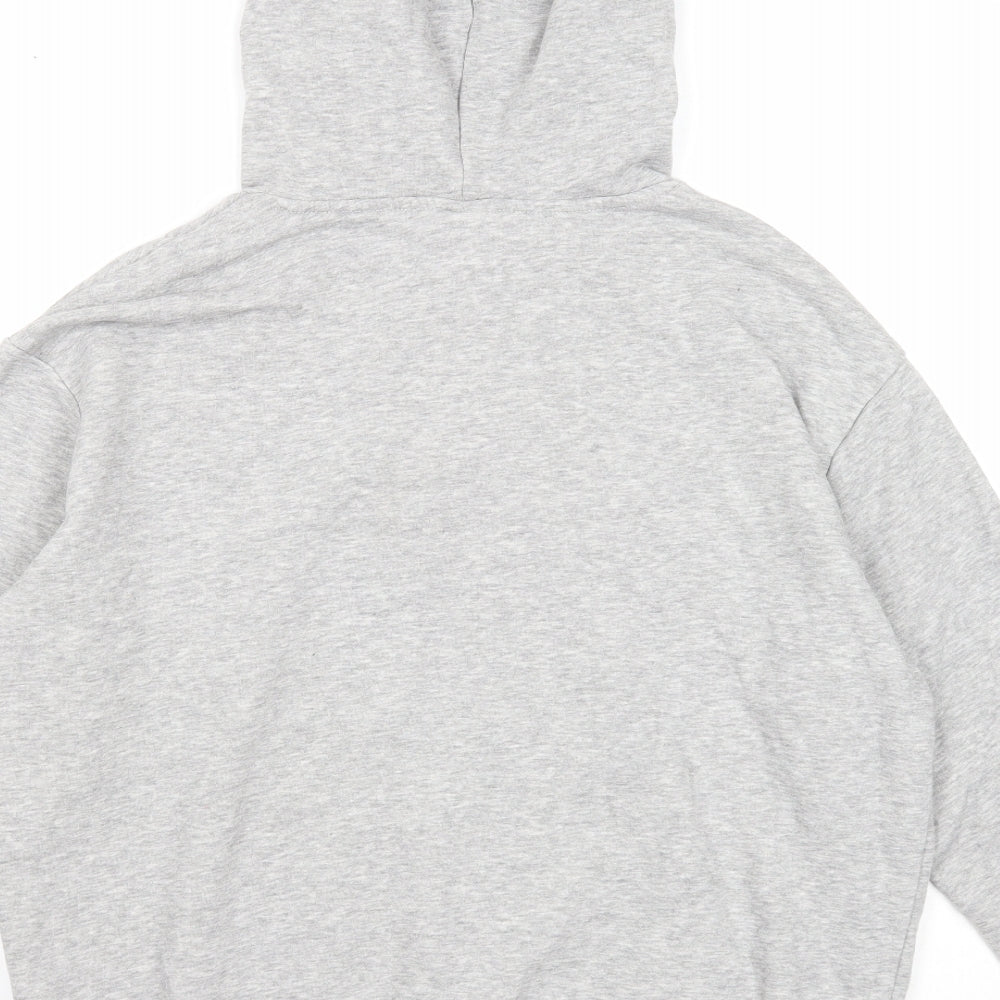 H&M Womens Grey Cotton Pullover Hoodie Size S Pullover - C'est La Vie
