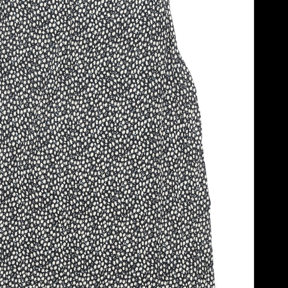 Womens UK Size S H&M Black Basic Tank