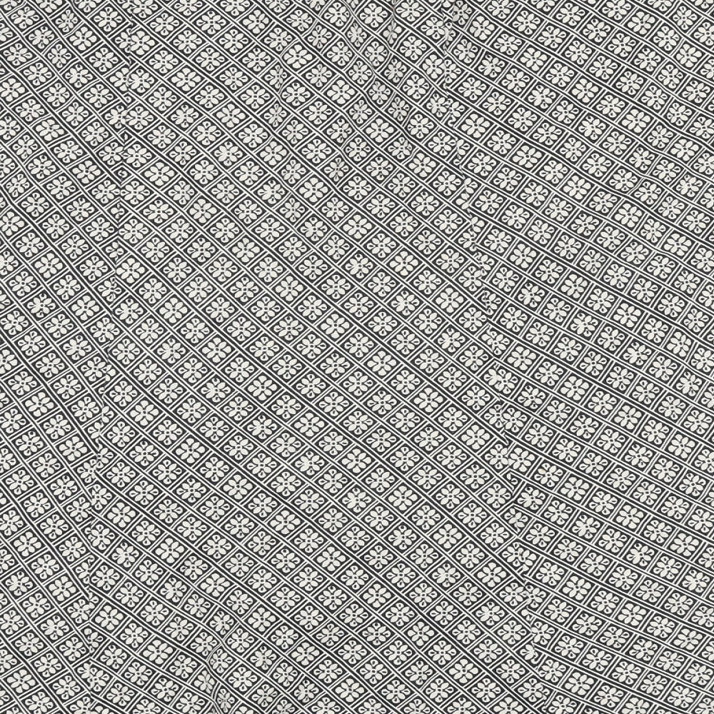 Classic Womens Black Floral Viscose Swing Skirt Size 38 in