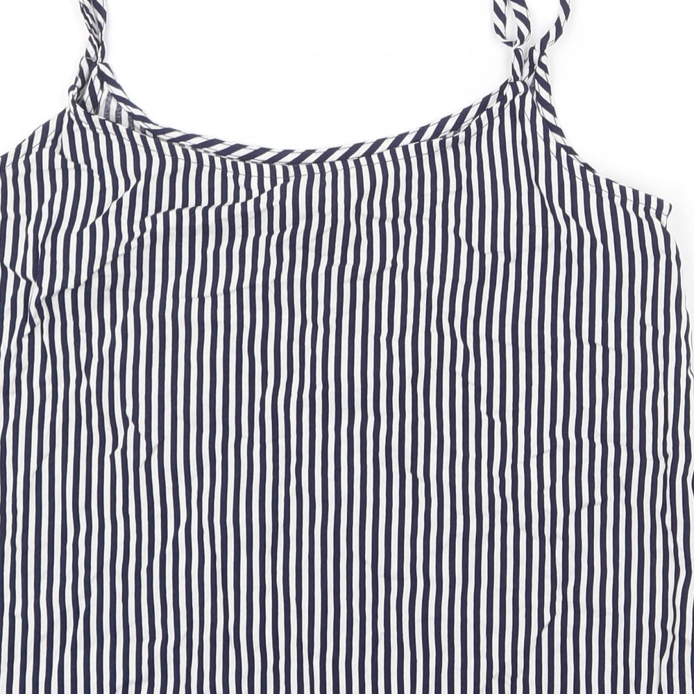 Womens UK Size 4 H&M Blue Camisole Tank