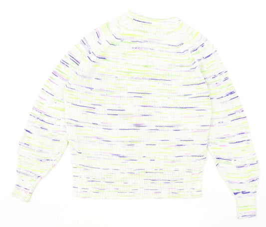 Womens UK Size L Marks and Spencer Multicoloured Pullover Jumper