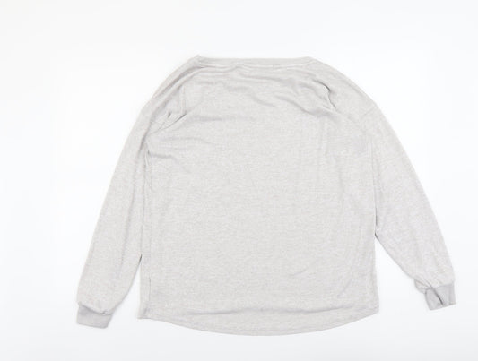 Womens UK Size 12 NEXT Grey Pullover Sweatshirt