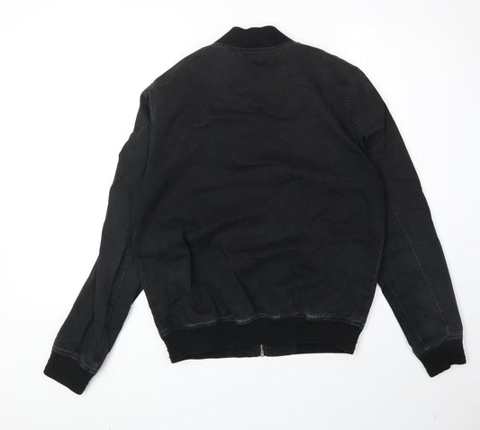 Mens UK Size S Topman Black Jacket
