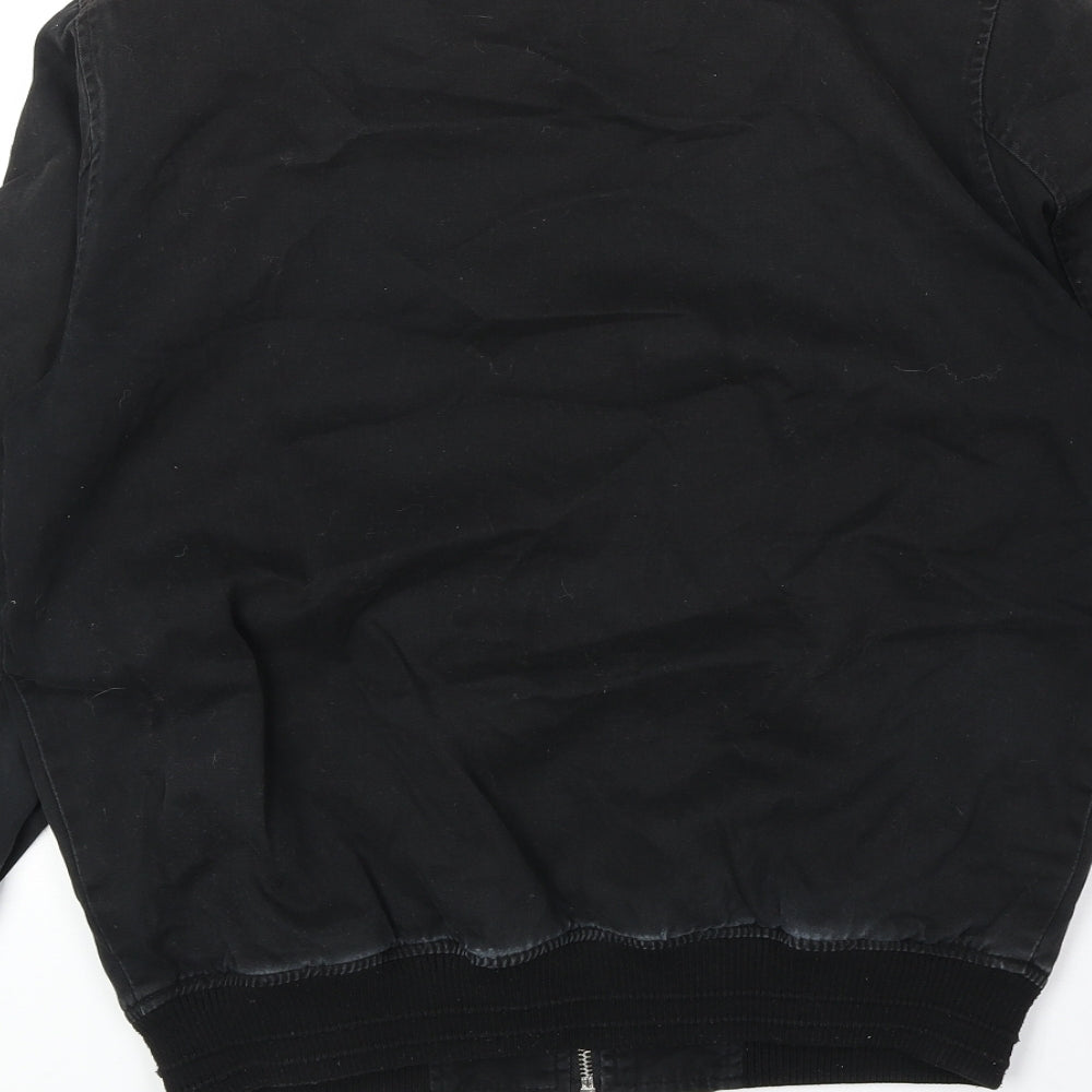 Mens UK Size S Topman Black Jacket