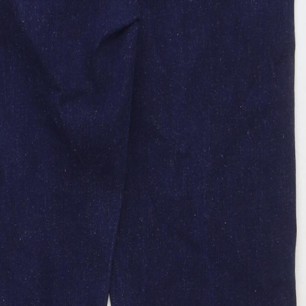NEXT Womens Blue Cotton Skinny Jeans Size 32 in Regular Zip
