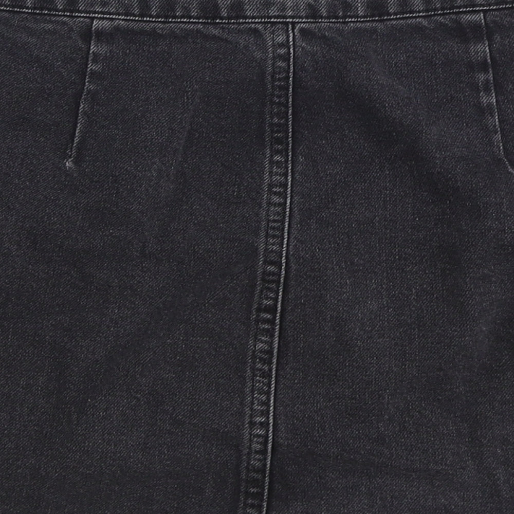 Womens UK Size 28 in Topshop Mini Denim Skirt