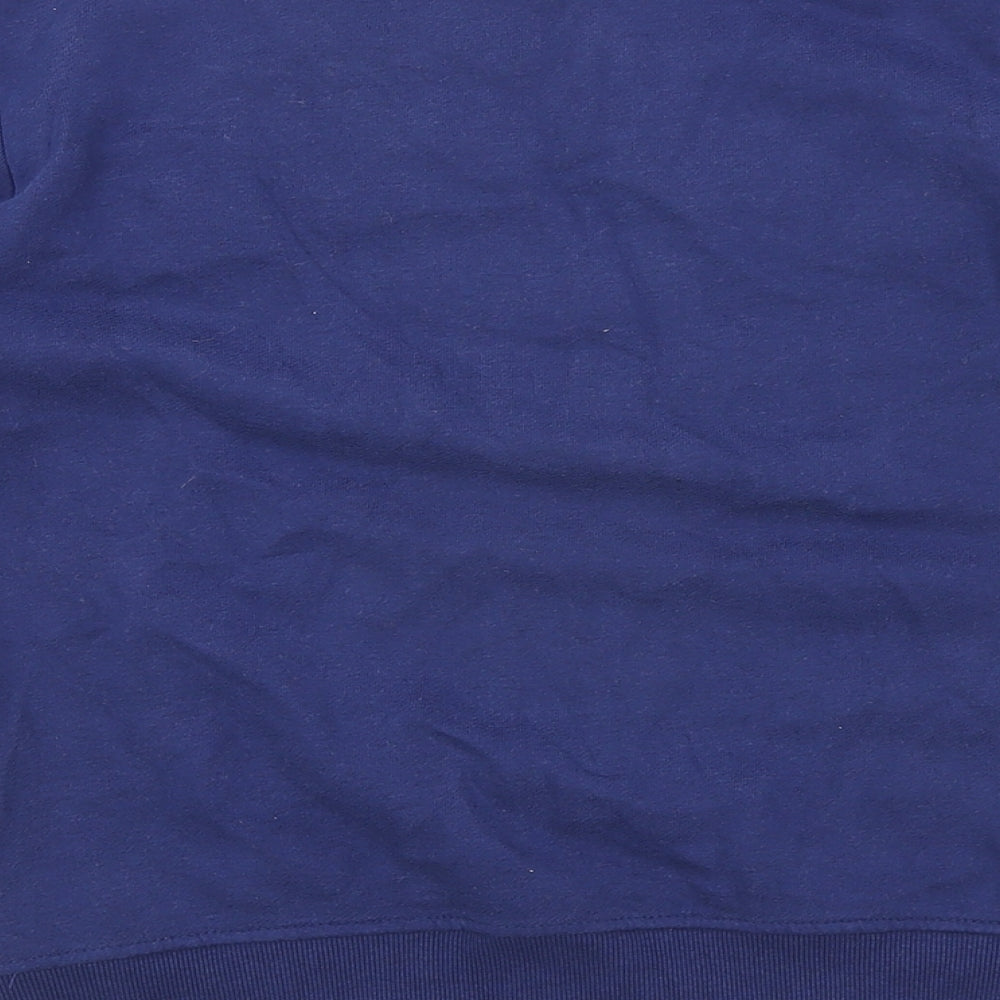 Mens UK Size M Springfield Blue Pullover Sweatshirt