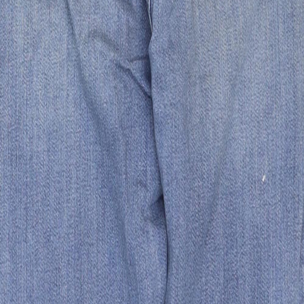 Hollister Womens Blue Cotton Skinny Jeans Size 29 in Regular Zip