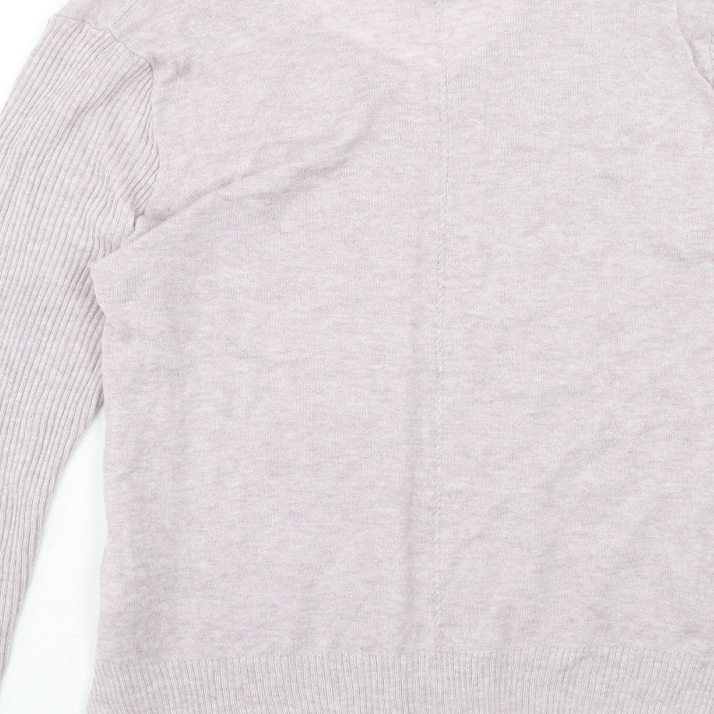 Womens UK Size 14 Marks and Spencer Purple Pullover Jumper