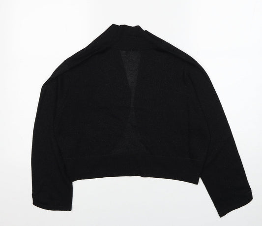 Womens UK Size 18 M&Co Black Cardigan Jumper